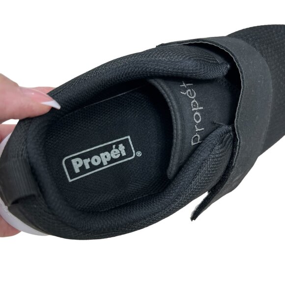 NWOT Propet Viator Knit Strap black men's sneaker size 10 - Picture 6 of 9